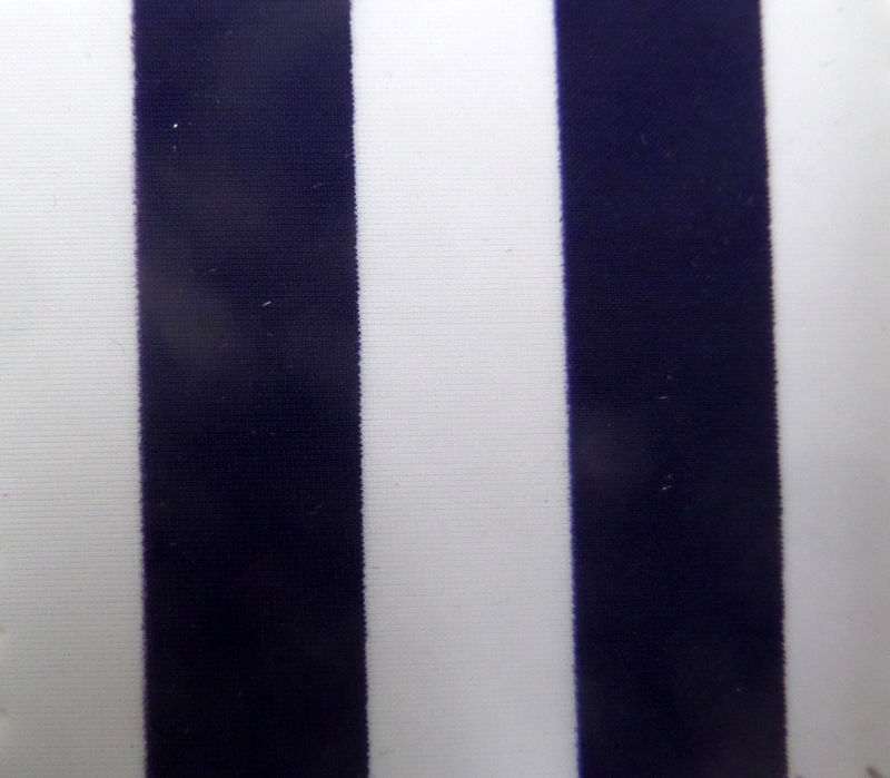 10.Navy-White 1/2" New Stripes